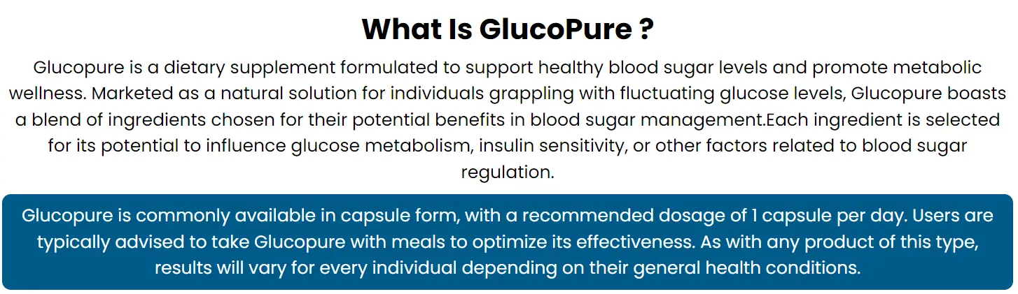 GlucoPure